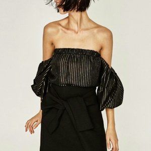 Zara Off the Shoulder Top